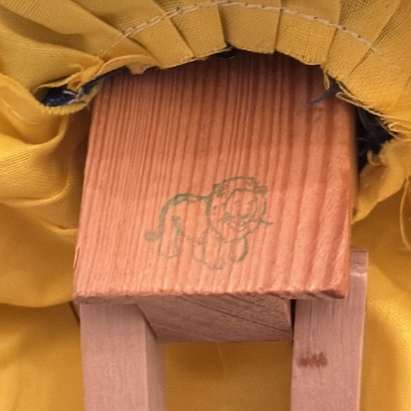 Marionette (wood puppet) Snow White 9” doll, 10” “string” (mlb) - Picture 6 of 8